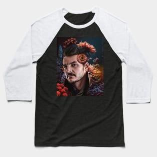 Pedro Pascal Under Water Baseball T-Shirt